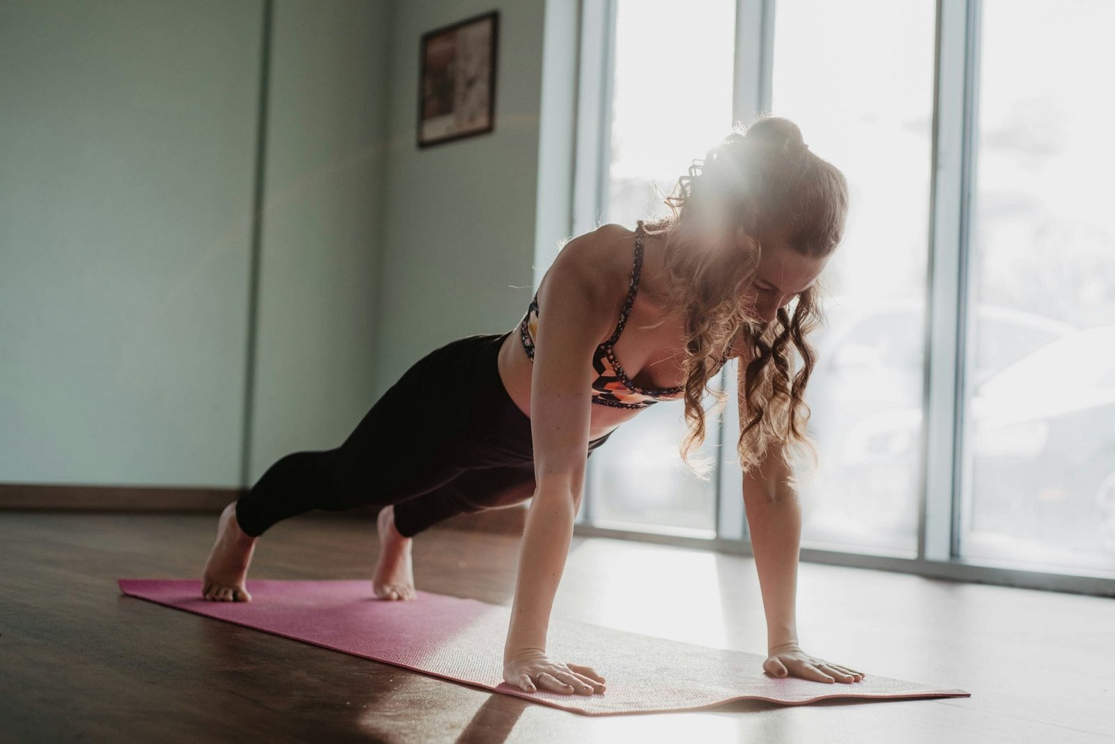 Falsche Reinigung einer Yogamatte