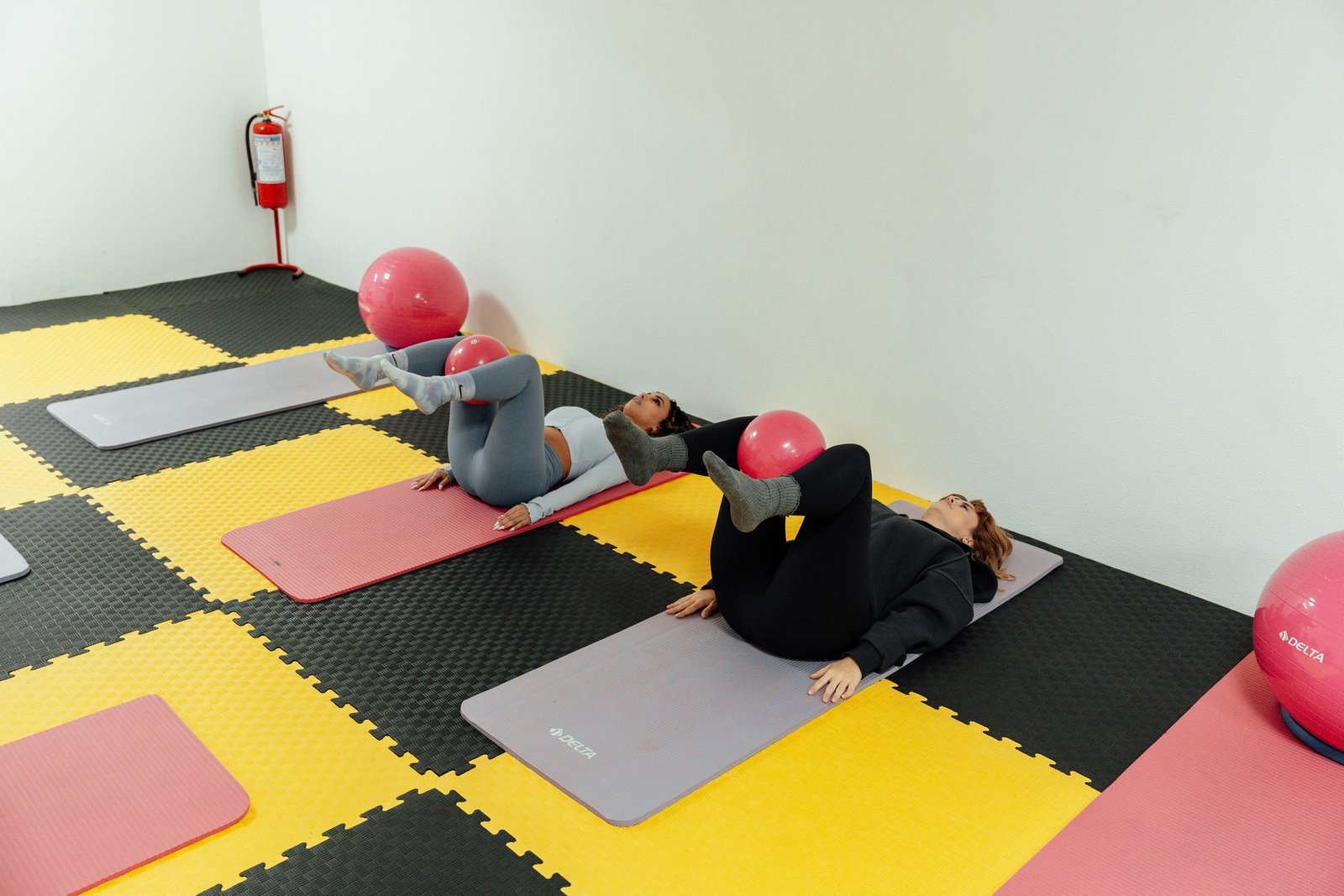 Regelmäßige Pflege einer Yogamatte